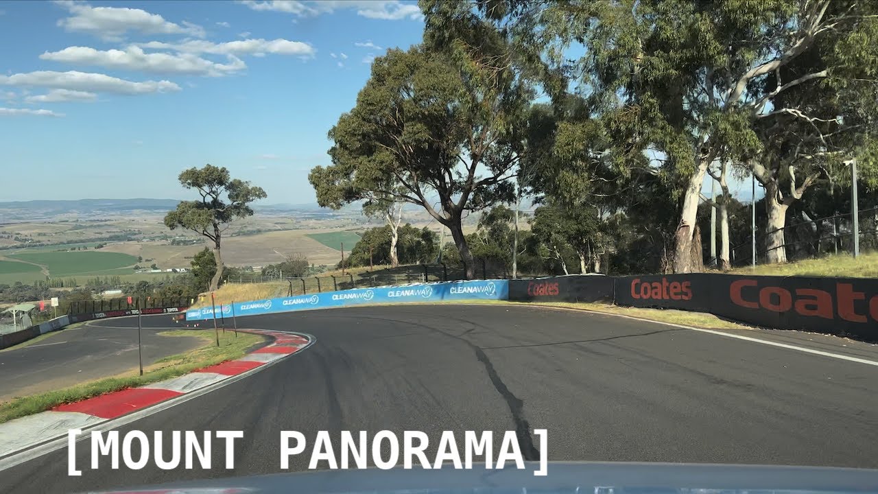 Bathurst Mount Panorama Circuit, full lap on a normal day