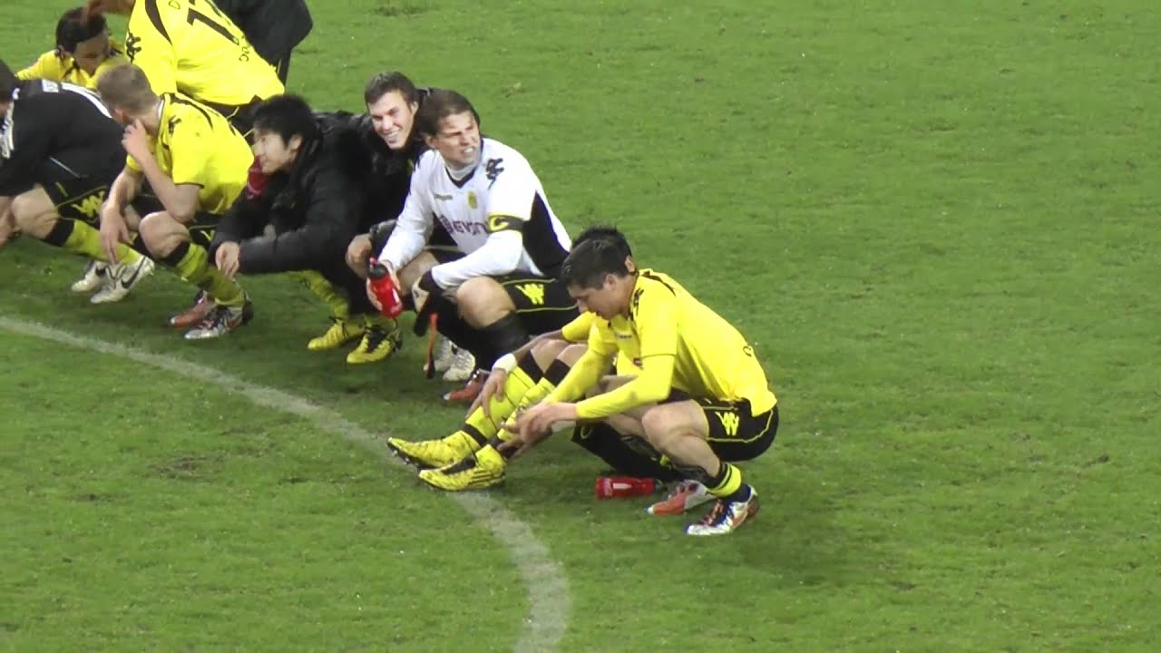 Borussia Dortmund - HSV 2-0 Stimmung nach Abpfiff BVB  ドルトムント香川真司 [HD]