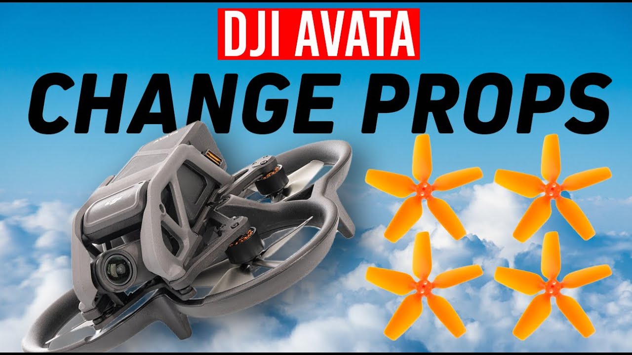 How To Change Propellers | DJI Avata Drone