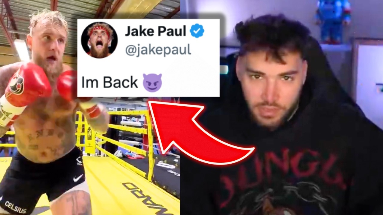 JAKE PAUL ANNOUNCES  RETURN, ADIN ROSS GOES OFF