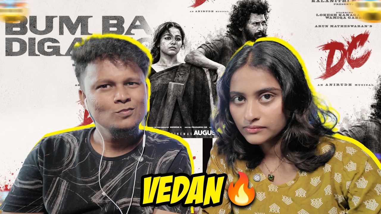 Bum Baa Diga Diga Song Reaction 🔥 | DC Movie | Lokesh Kanagaraj | Anirudh