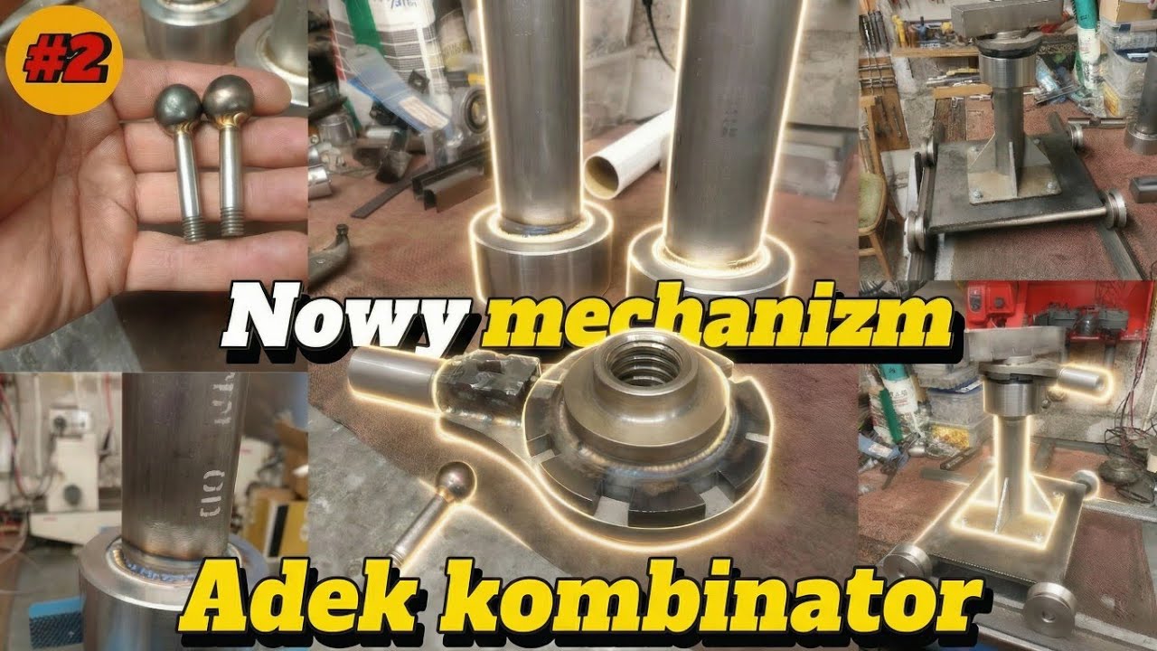 Buduję wózki do rozpoławiania ciągników, lewarki od podstaw cz.2