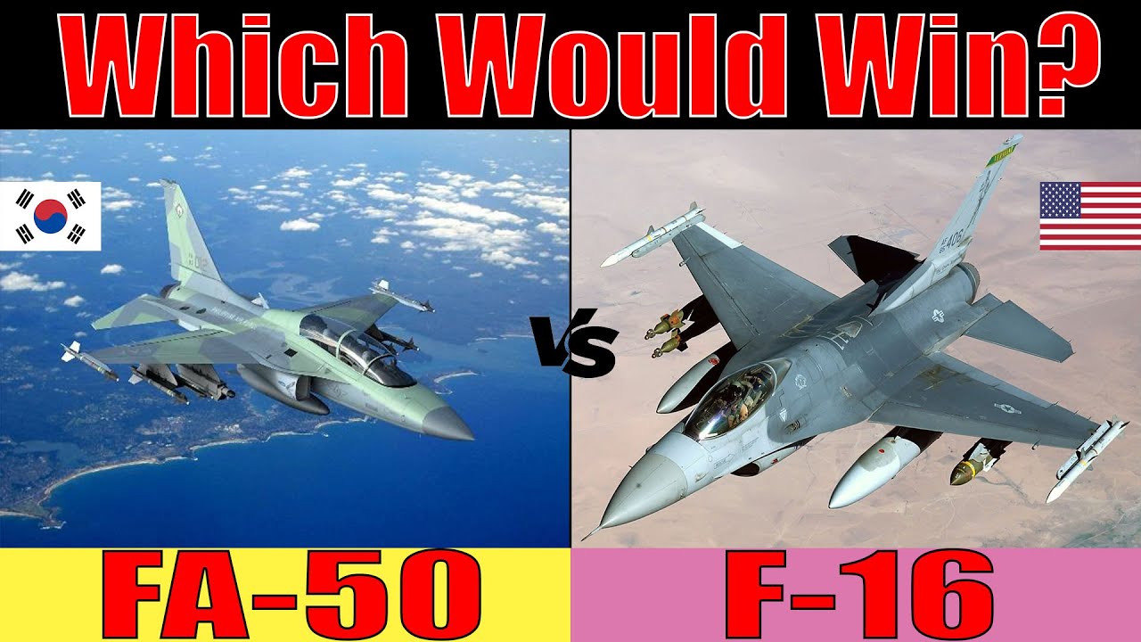 FA-50 vs F-16: Which is better?