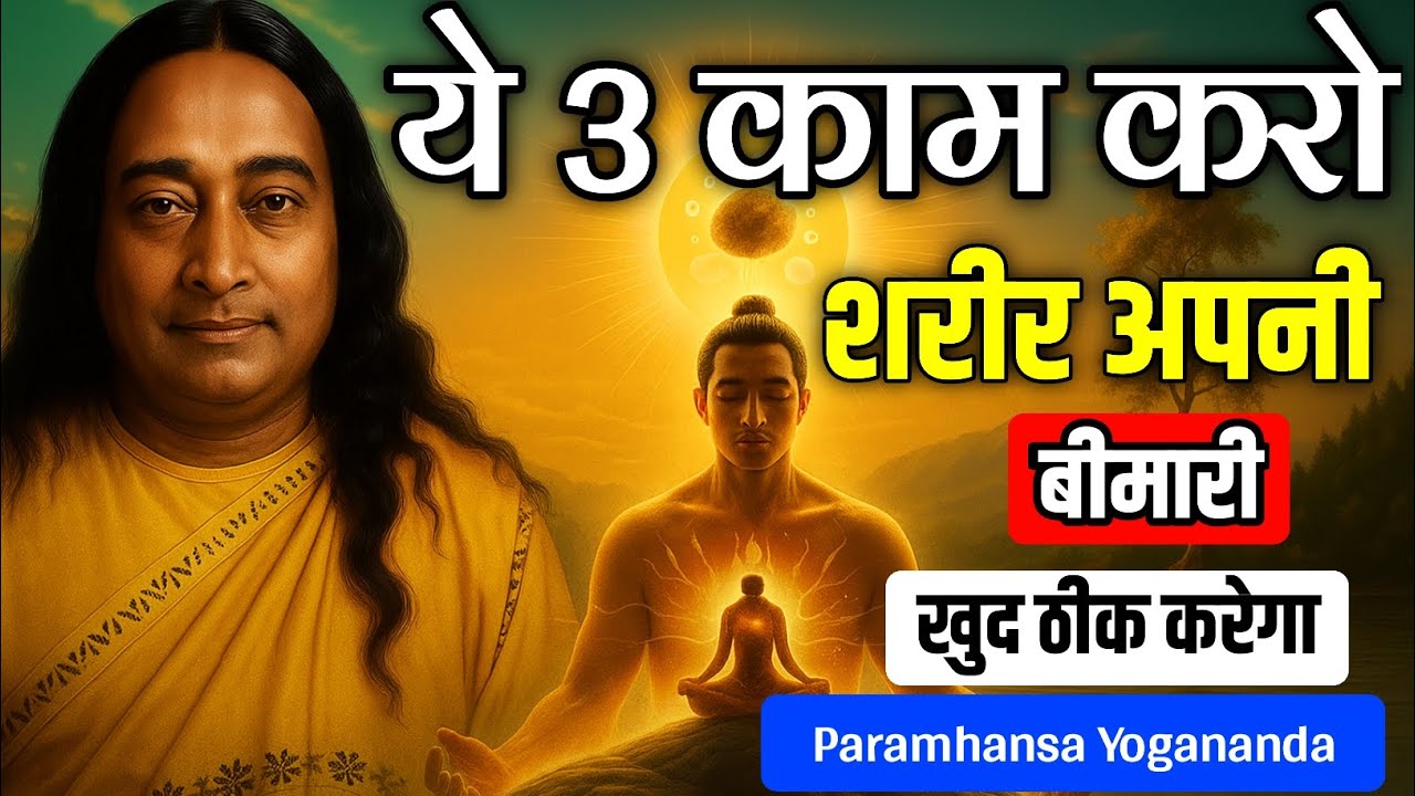 3 Simple Ways to Heal Your Body Naturally | Paramahansa Yogananda