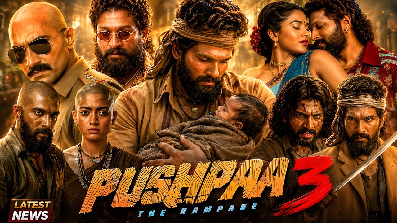 Pushpa 3 Full Movie | Allu Arjun | Rashmika Mandanna | Sukumar | Cast, Budget & Release Date