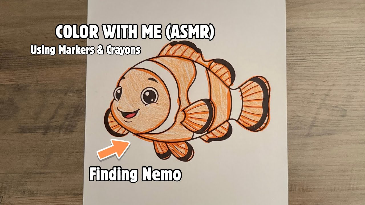 Coloring Nemo Made My Childhood Complete 