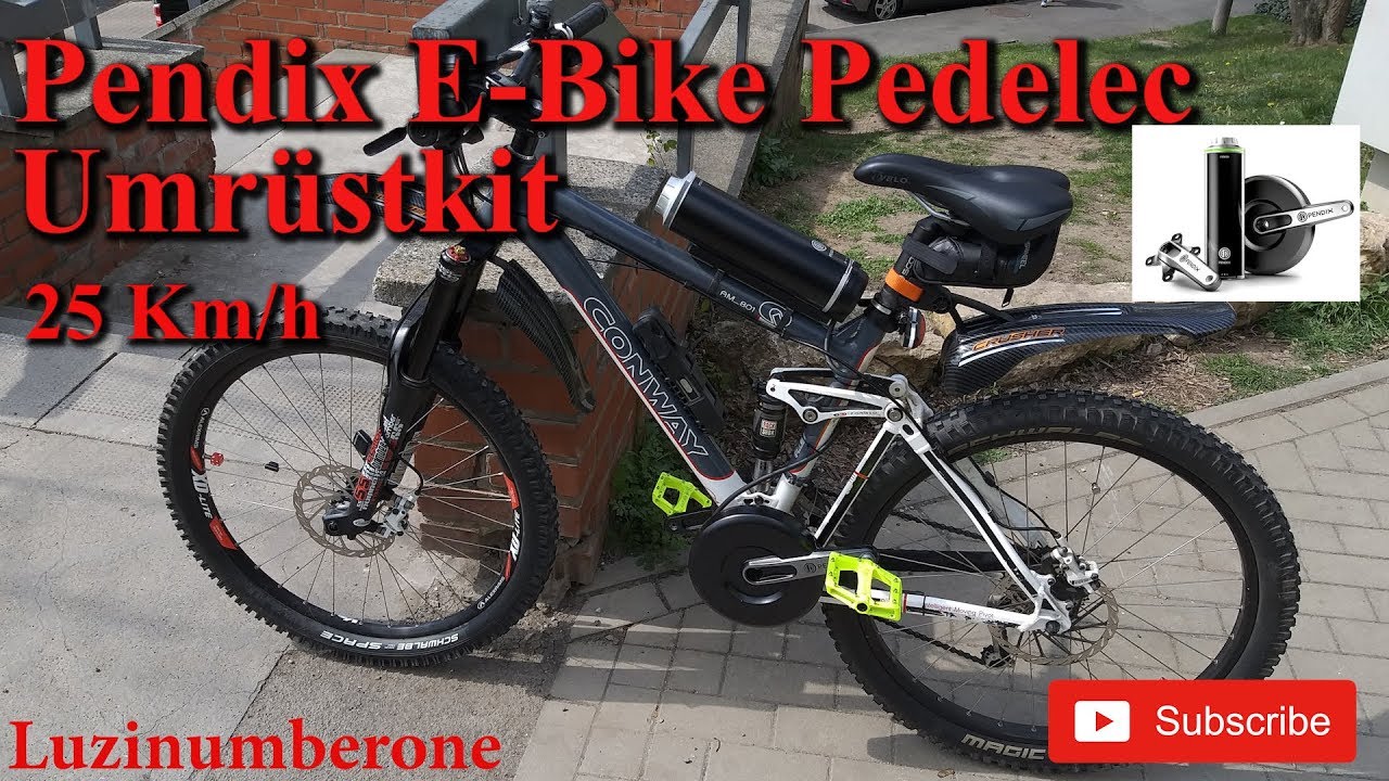 Pendix eDrive | Umbau | Montage |  E-Bike | Pedelec | CONWAY