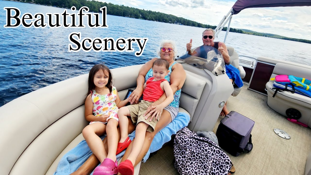 Beautiful Scenery Of Otis Lake MA 🇺🇸 #Swimming #familyvlog