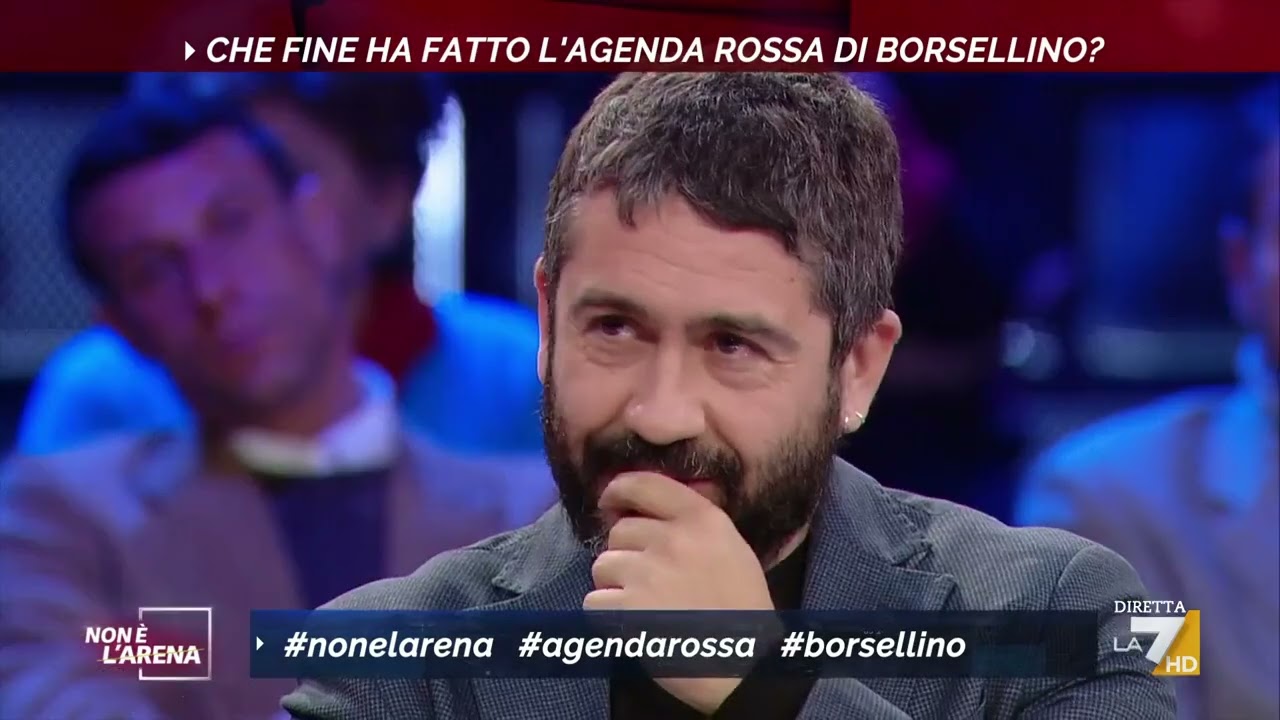 Agenda rossa di Borsellino, Giletti: 