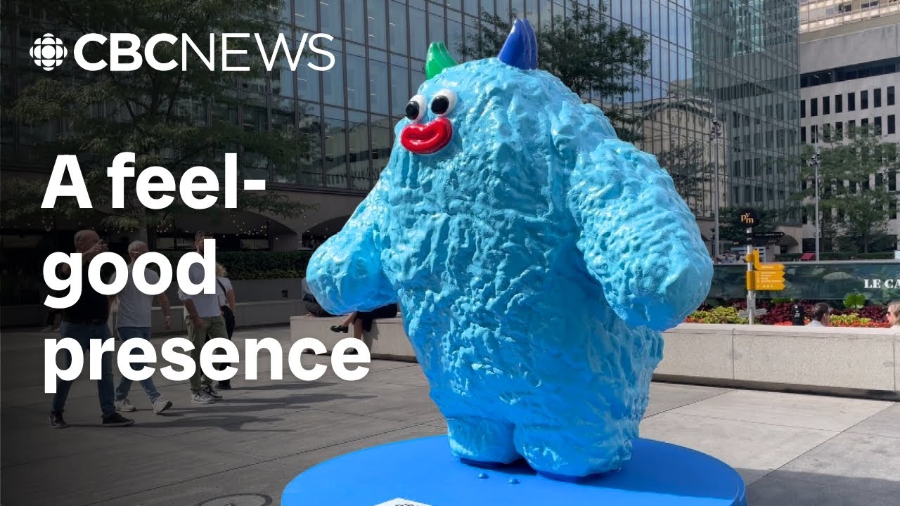 See these colourful characters in downtown Montreal? They have a deeper meaning than you may think