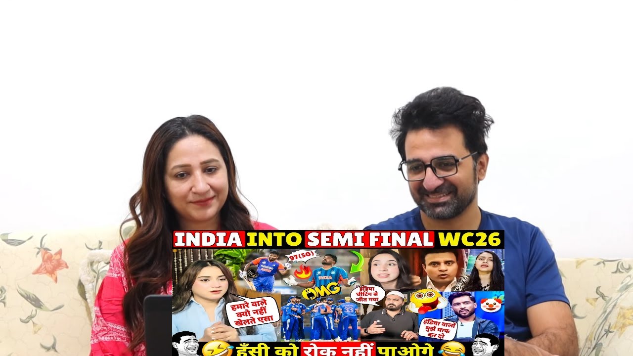 Pak Reacts to 🔥 INDIA QUALIFIED FOR SEMI FINAL OF T20 WORLD CUP 2026 AFTER BEATING WEST INDIES 🤣