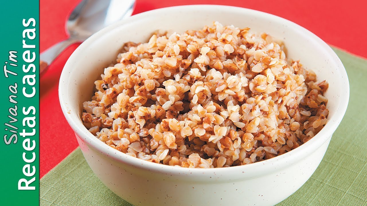 Cómo Cocinar Alforfón o Trigo Sarraceno. Receta.