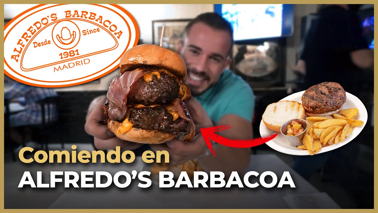 Las HAMBURGUESAS AMERICANAS más FAMOSAS de Madrid: ALFREDO'S BARBACOA