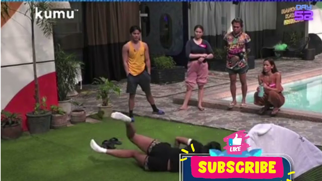 PBB UPDATES DAY 52 Alyssa nagturo  ng technique sa pagsave ng bola sa volleyball