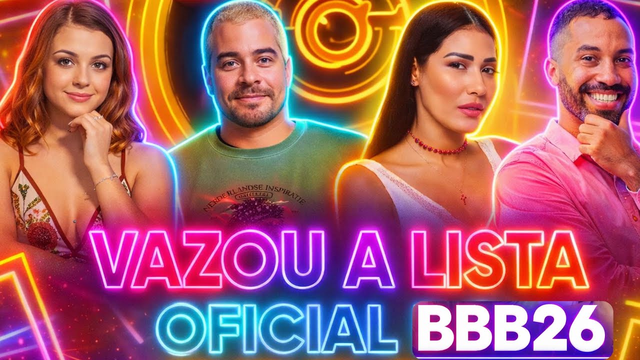 BBB 26: PARTICIPANTES CAMAROTE COM 24 NOMES - MEL MAIA, DANIELLE WINITS, SIMONE MENDES, ANA PAULA!