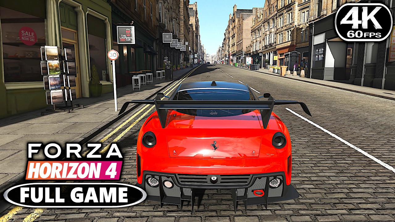 Forza Horizon 4 Gameplay Walkthrough FULL GAME - PC 4K 60FPS No Commentary