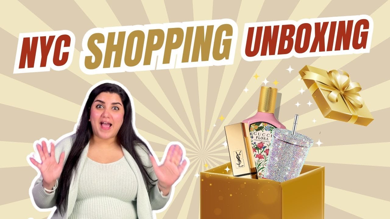 MY NYC SHOPPING HAUL UNBOXING 😍 | CUTEST SHOPPING EVER 💝