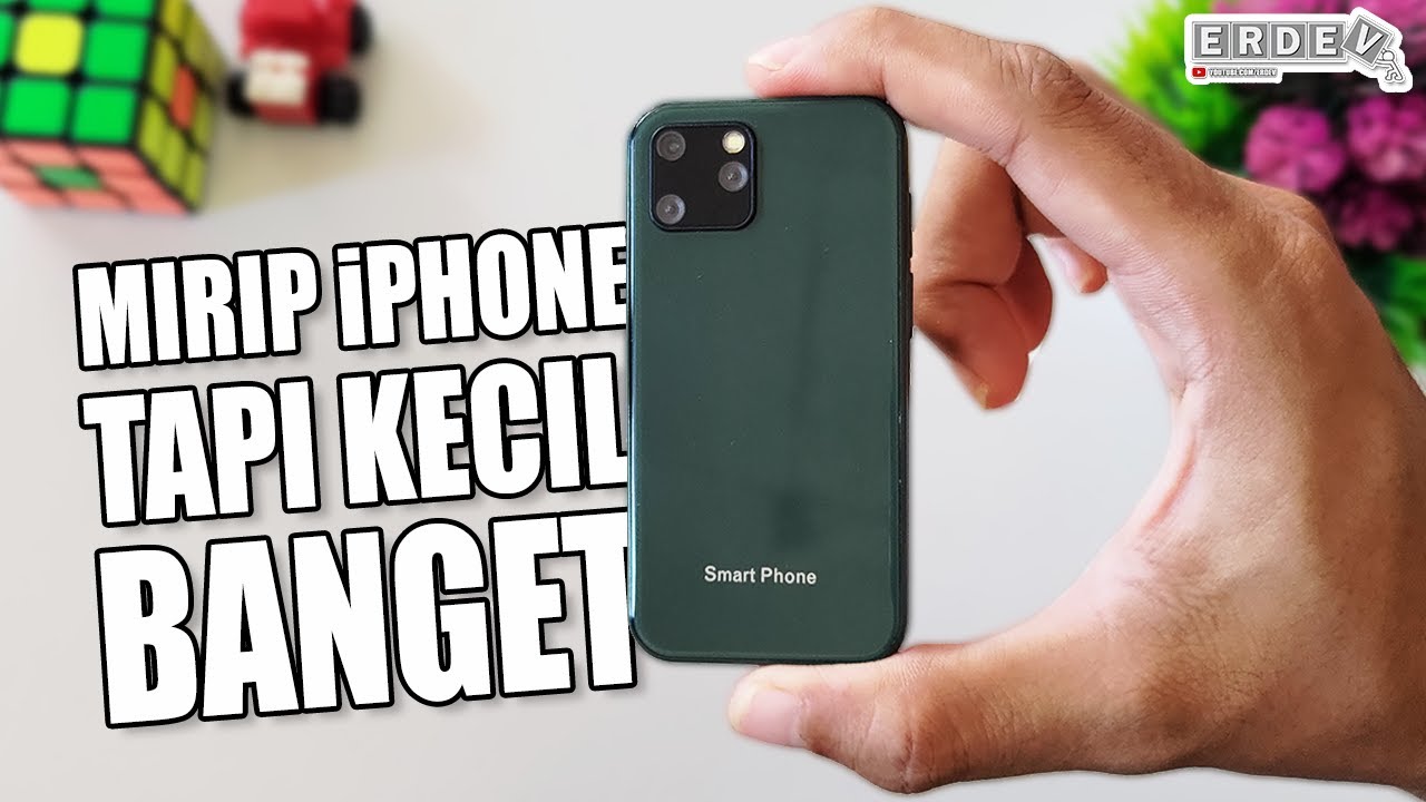 HP ANDROID YANG KECIL BANGET! - Unboxing & Review Soyes XS11 Mirip iPhone Mini Murah