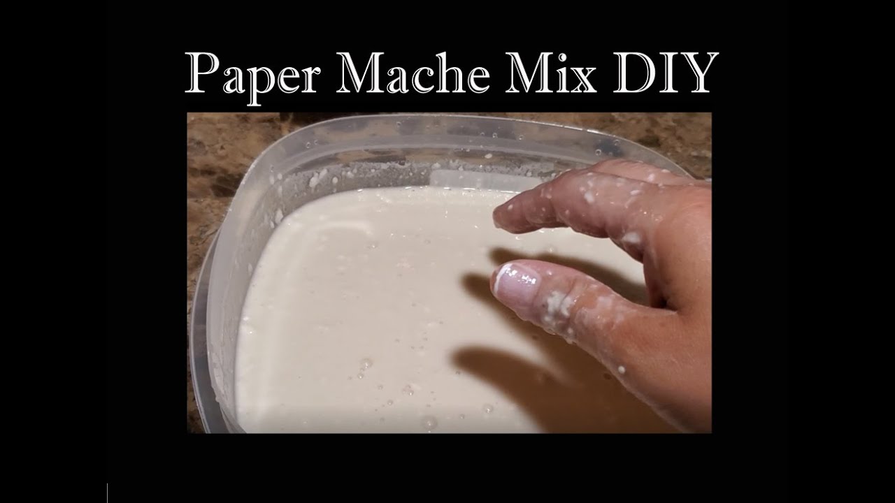 Paper Mache Mix DIY for Pinata Projects