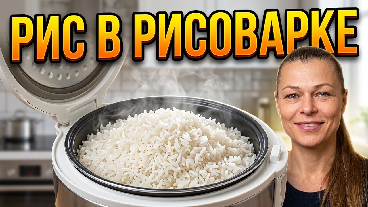 Рецепты для рисоварки (мультиварки) 🍲 Как сварить рис в рисоварке (мультиварке)🍚Мотивация на уборку🧹