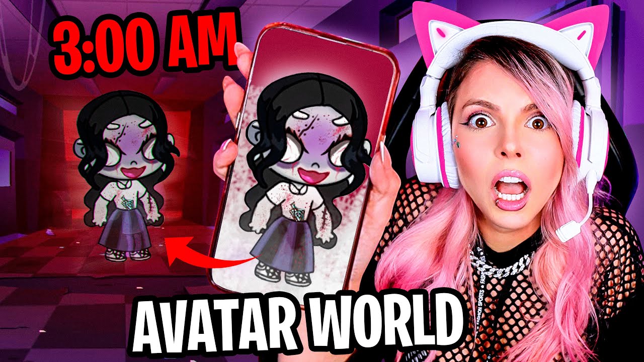 NUNCA VAYAS A LA ESCUELA DE AVATAR WORLD A LAS 3 AM😨​ *aparece el ESPÍRITU de una NIÑA* ​👧🏻​🏫​