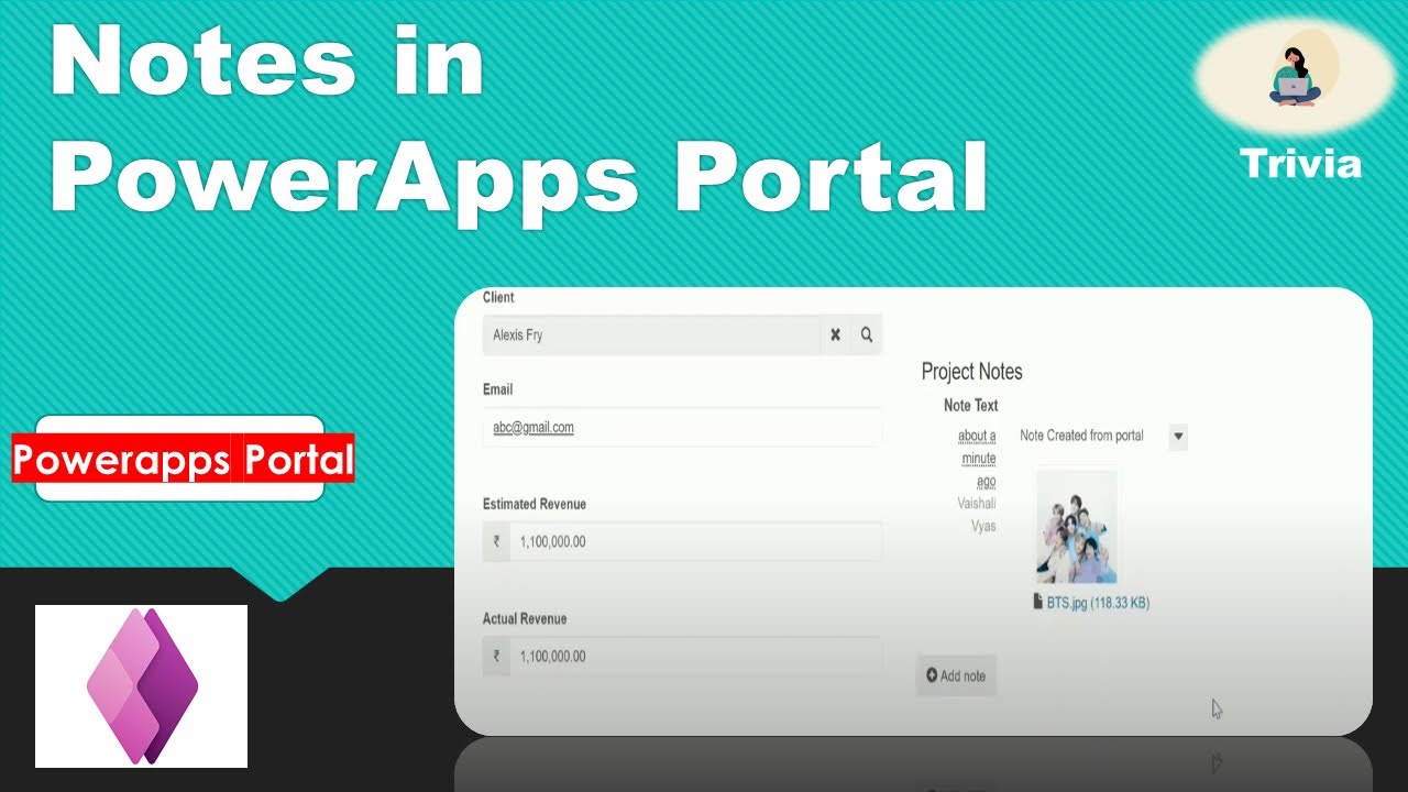 Notes in PowerApps Portal