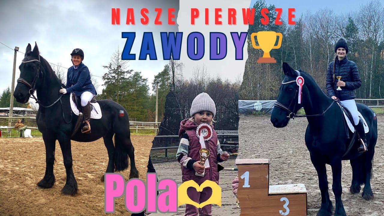 VLOG z PIERWSZYCH ZAWODÓW 🐴 || MARTENIK z 🥉🙉🫶