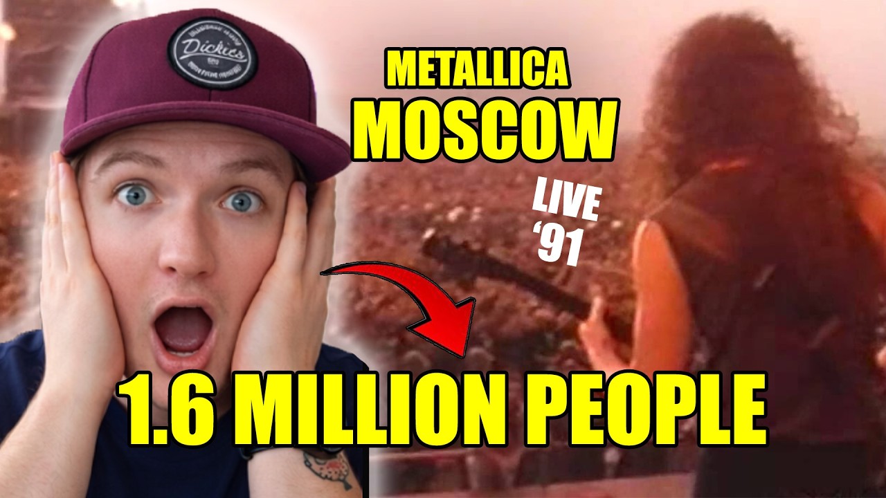 I CAN'T BELIEVE THIS! | AMERICAN EMT FIRST TIME REACTION TO METALLICA | LIVE From Moscow 1991
