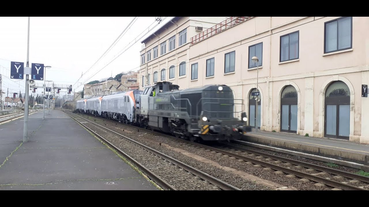 Quand les trains se lâchent dans la semaine à Béziers !