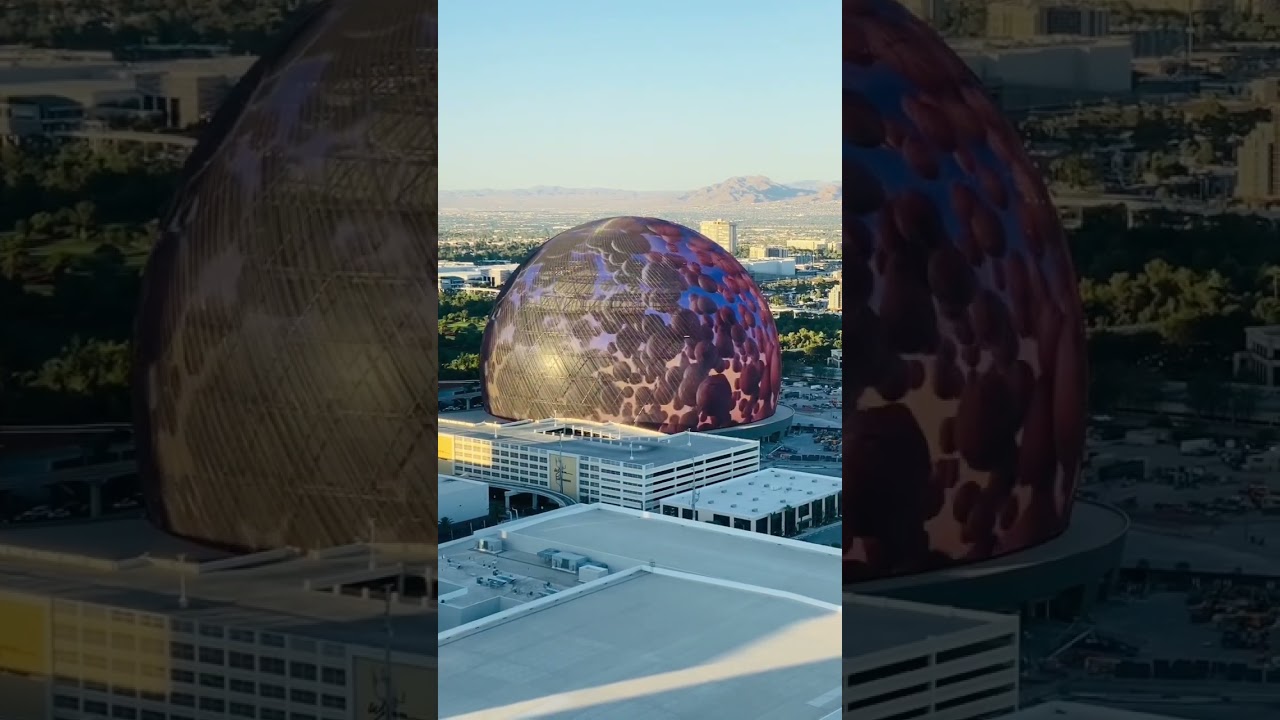 The Sphere in Las Vegas | View from the Linq | 