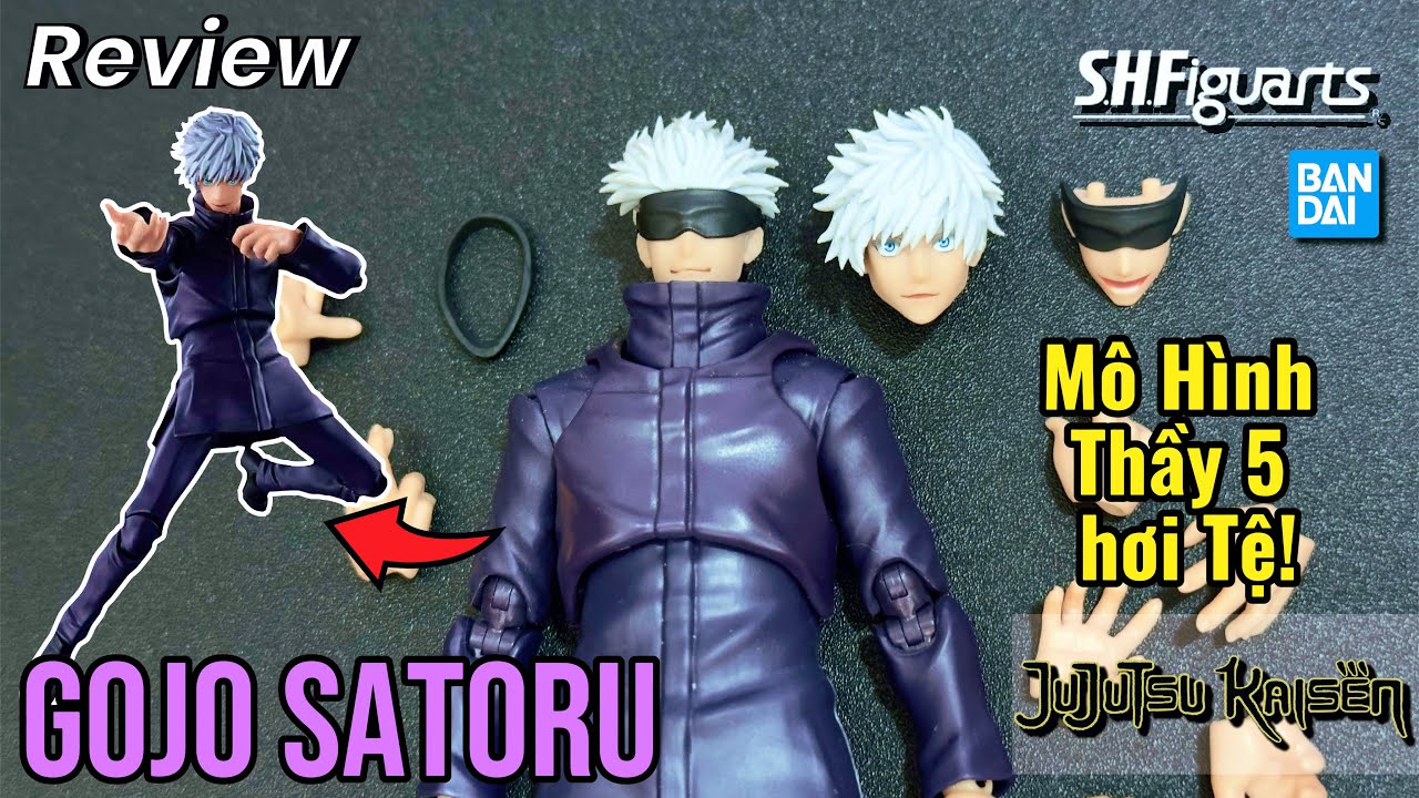 Gojo Satoru Shf Thầy 5 Hơi TỆ Liệu ĐÁNG MUA? | Review Mô Hình Jujutsu Kaisen