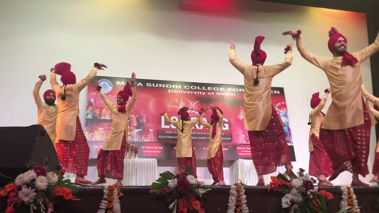 Jhoomar | Khalsa College Amritsar Bhangra jhumar