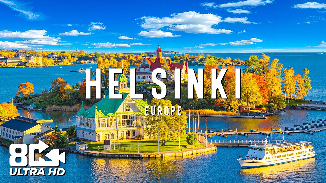 Autumn in Helsinki &ndash; Discover the Nordic Coastal City Filled with Autumn Colors &ndash; 8K Travel Video