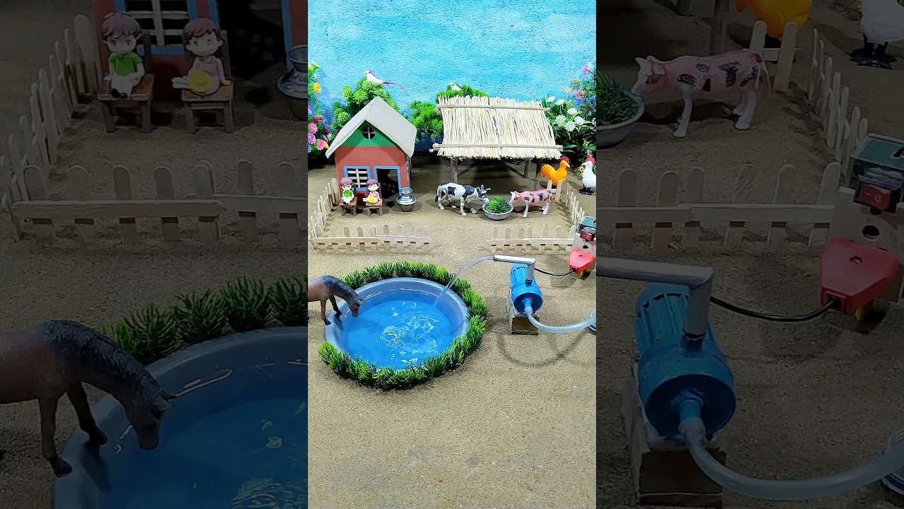 how to make mini village #shortvideo  # 24