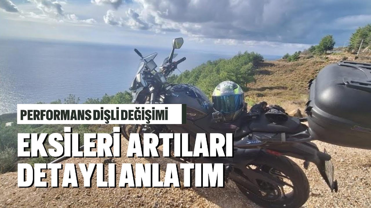 2023 DOMİNAR 400 PERFORMANS DİŞLİ DEĞİŞİMİ.ARTILARI EKSİLERİ.DETAYLI ANLATIM.