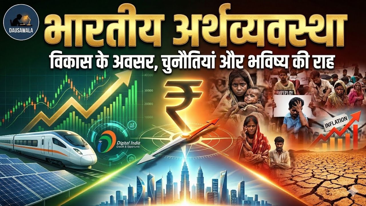 Indian Economy 2047: क्या भारत Superpower बनेगा? 🇮🇳 | Growth & Challenges