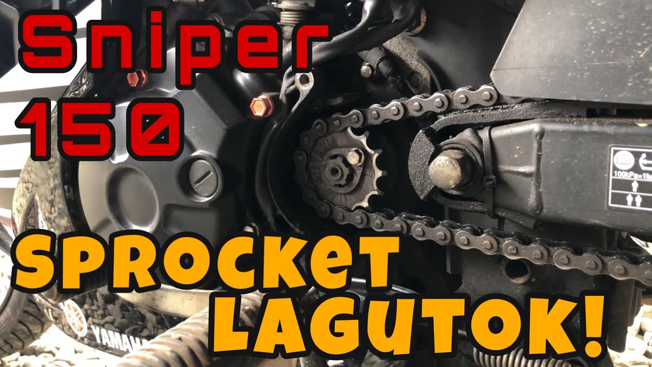 Sniper 150 lumagutok na kadena Solved!