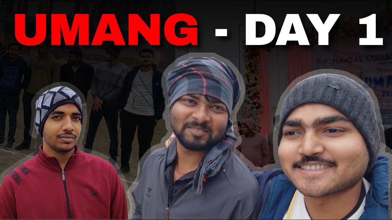 Cricket Madness on UMANG Day-1 🏏 | B.Tech  Vibes