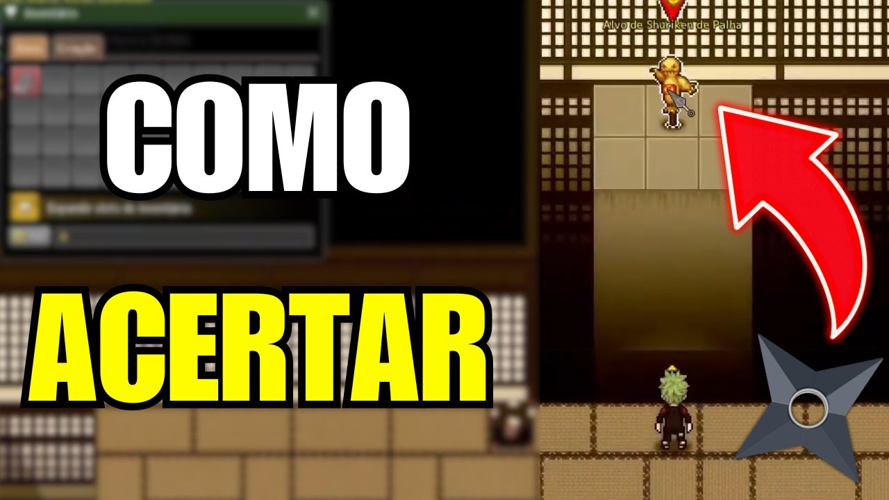 Como Acertar o Boneco Com Shuriken No Nin Online (2025) - Passo a Passo