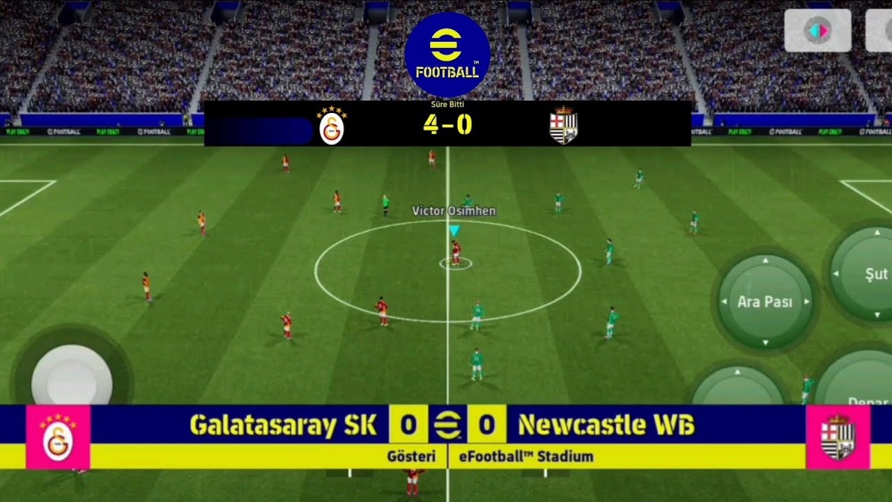 E FOOTBALL MOBİLE ( FUTBOL OYUNU  ) FOOTBALL GAMES 