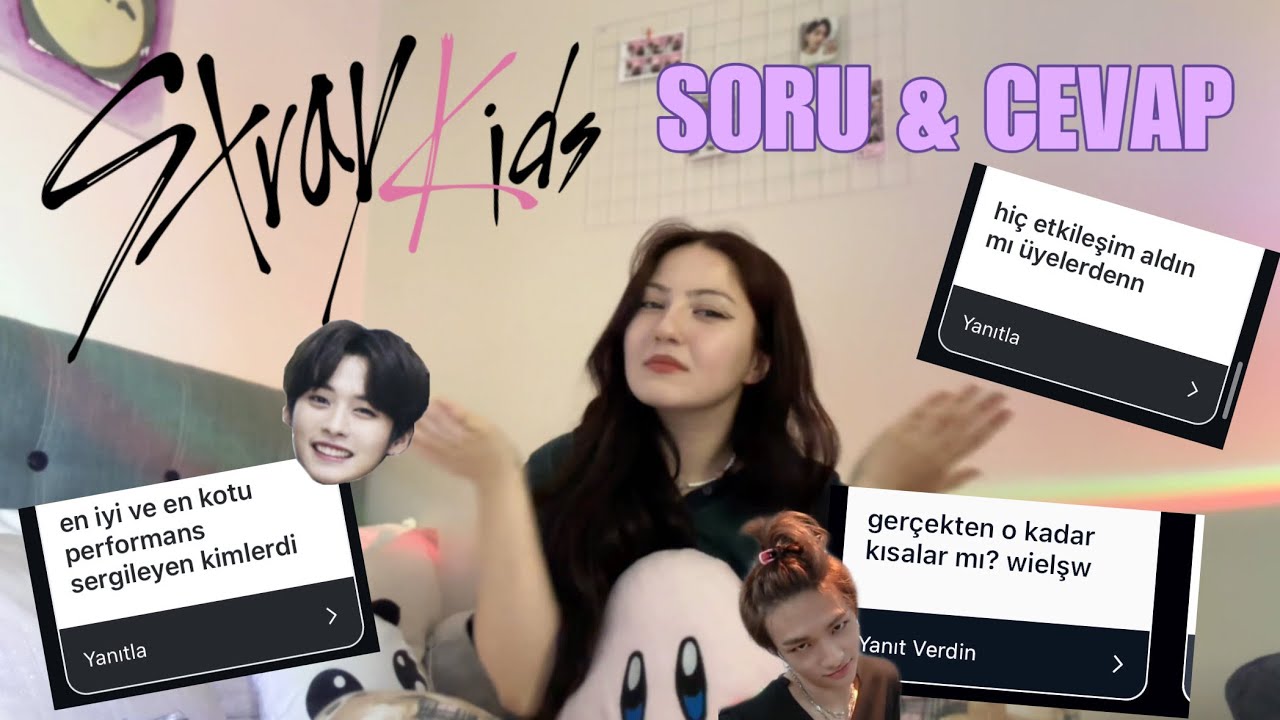 STRAY KIDS KONSERİ SORU & CEVAP (DEDİKODU) 😏 GERÇEKTEN O KADAR KISALAR MI?