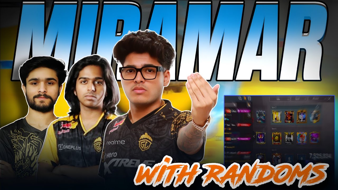 Jonathan Miramar Room Match with Random Players 🔥 Full Domination | BGMI Highlights