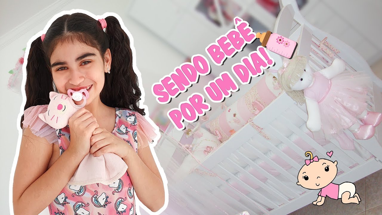 SENDO BEBÊ POR UM DIA | Mundo de Emilly