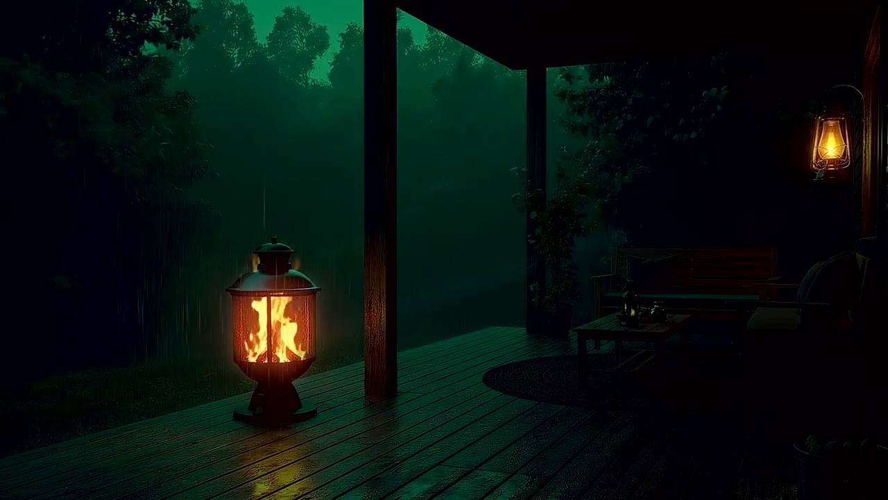 Heavy Rain and Thunderstorm Sounds 🌧 Powerful Storm Ambience for Deep Sleep and Anxiety Relief