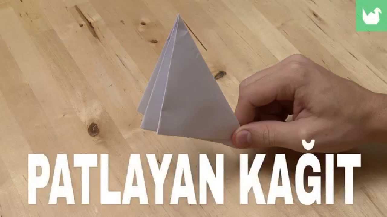 Kolayca origami yapmayı &ouml;ğrenin: G&uuml;r&uuml;lt&uuml;l&uuml; kağıt