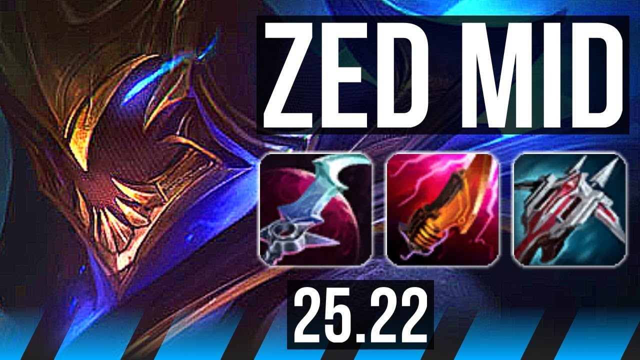 ZED vs YONE (MID) | Legendary, 47k DMG | EUW Master | 25.22