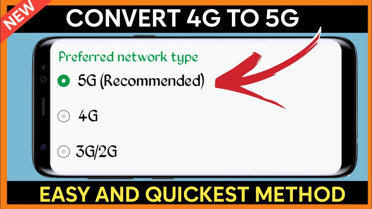 Как преобразовать 4G в 5G в любой сети | Полное руководство по увеличению скорости интернета