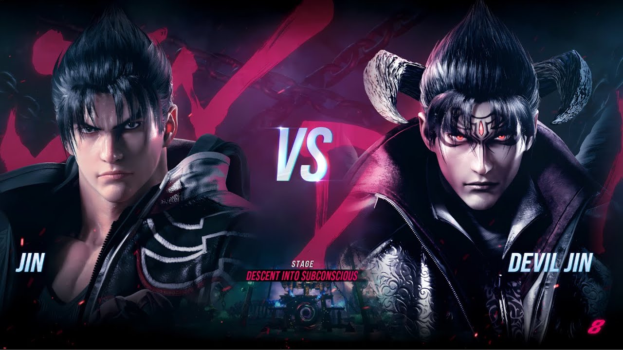 TEKKEN 8 - Jin vs. Devil Jin Intense Battle [4K 60FPS] Gameplay