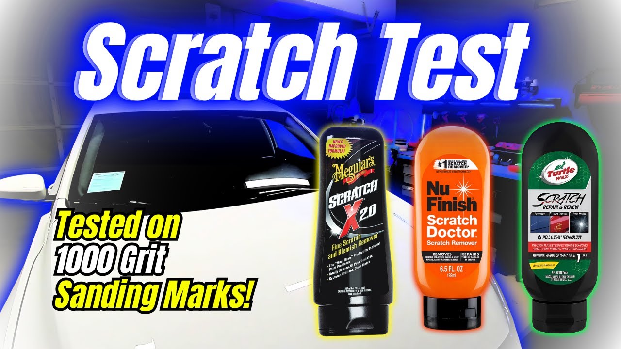 Which Scratch Remover Actually Works? (I Tested 3 on HARD Clear Coat)