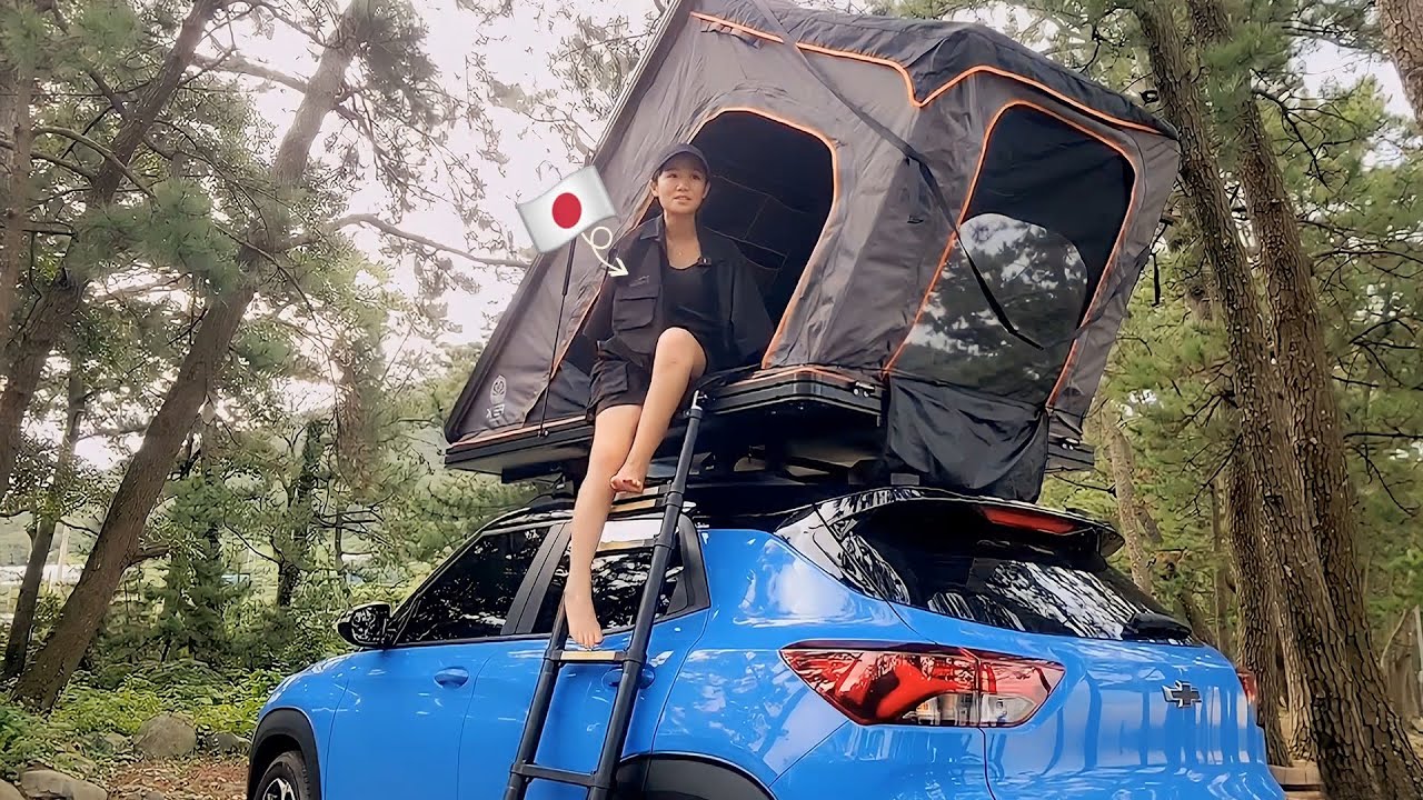 나는 한국 캠핑장에서 전세를 내버렸다